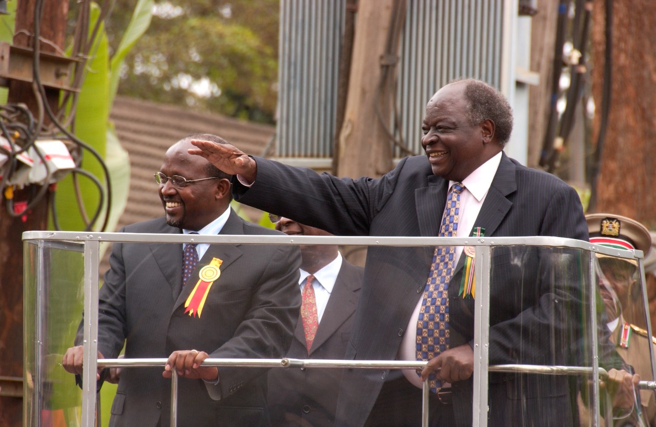 3rd President, H.E Mwai Kibaki