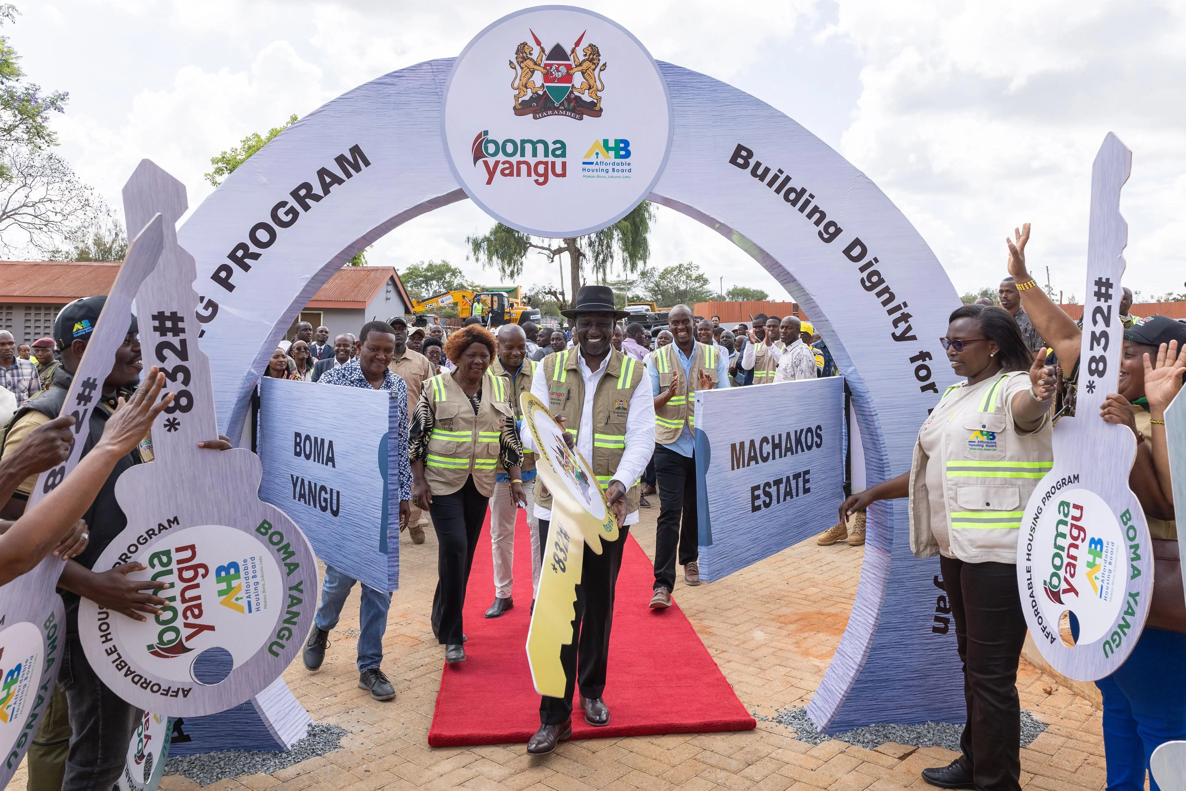 Affordable Housing and Settlement_PRESIDENT WILLIAM RUTO HANDS OVER KEYS TO THE PROUD NEW HOMEOWNERS OF THE MACHAKOS TOWN AFFORDABLE HOUSING PROGRAMME_14.11.2025