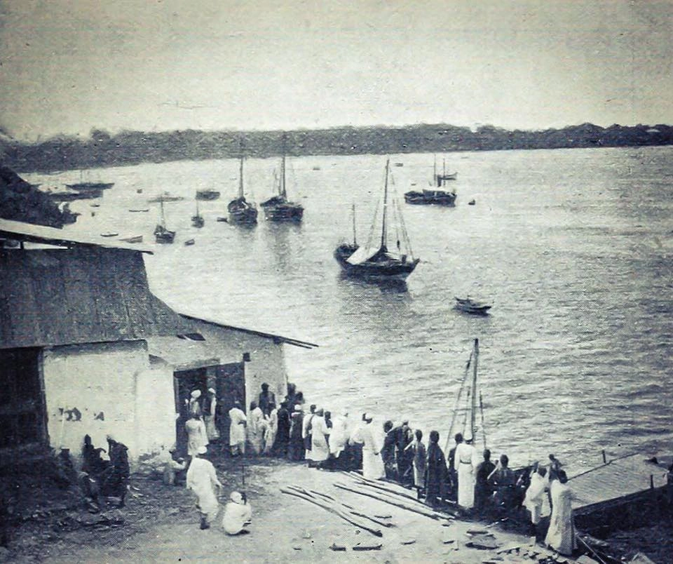 The first Europeans at the coast