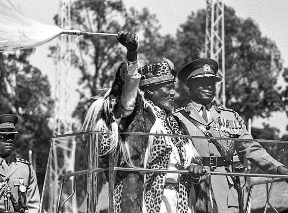 The iconic fly-whisk carried by Mzee Jomo Kenyatta during state ceremonies.