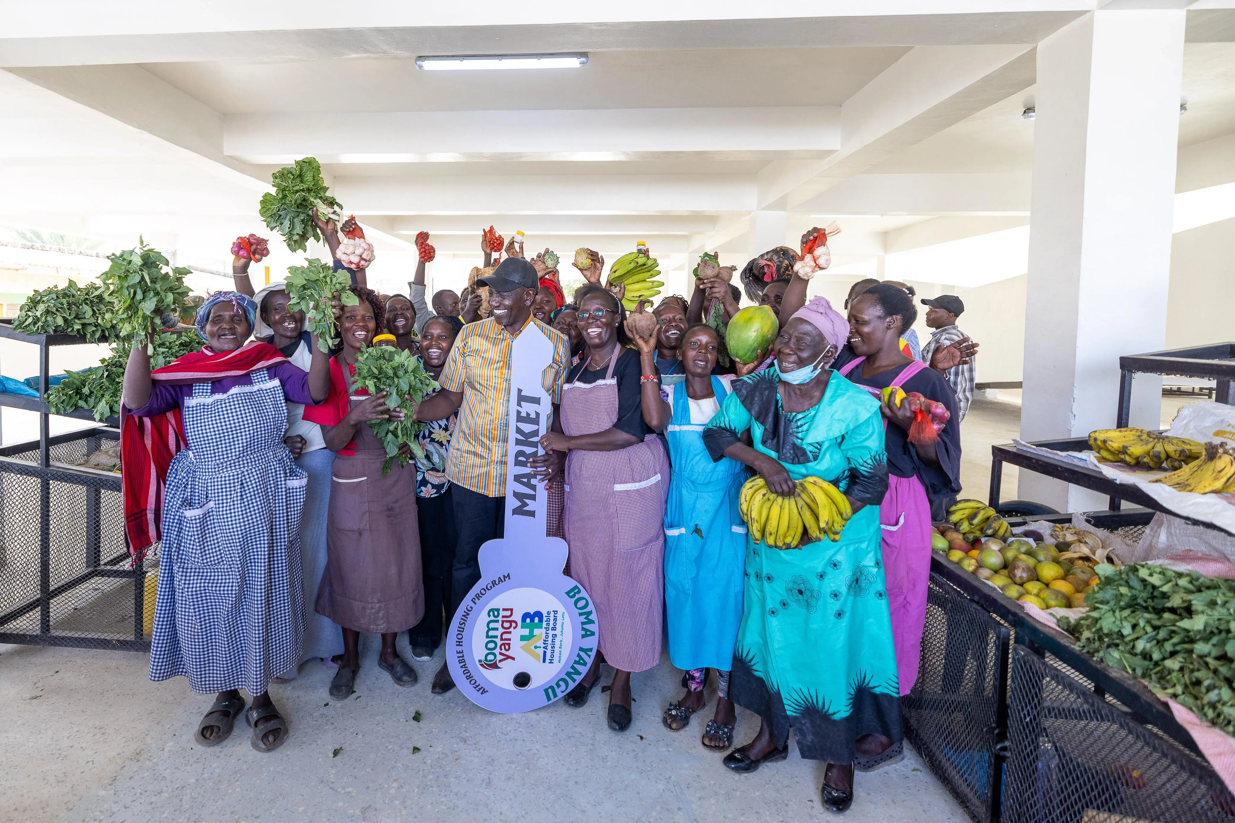 President William Ruto commissioning the Mogotio Modern Market in Baringo County_9.1.2026