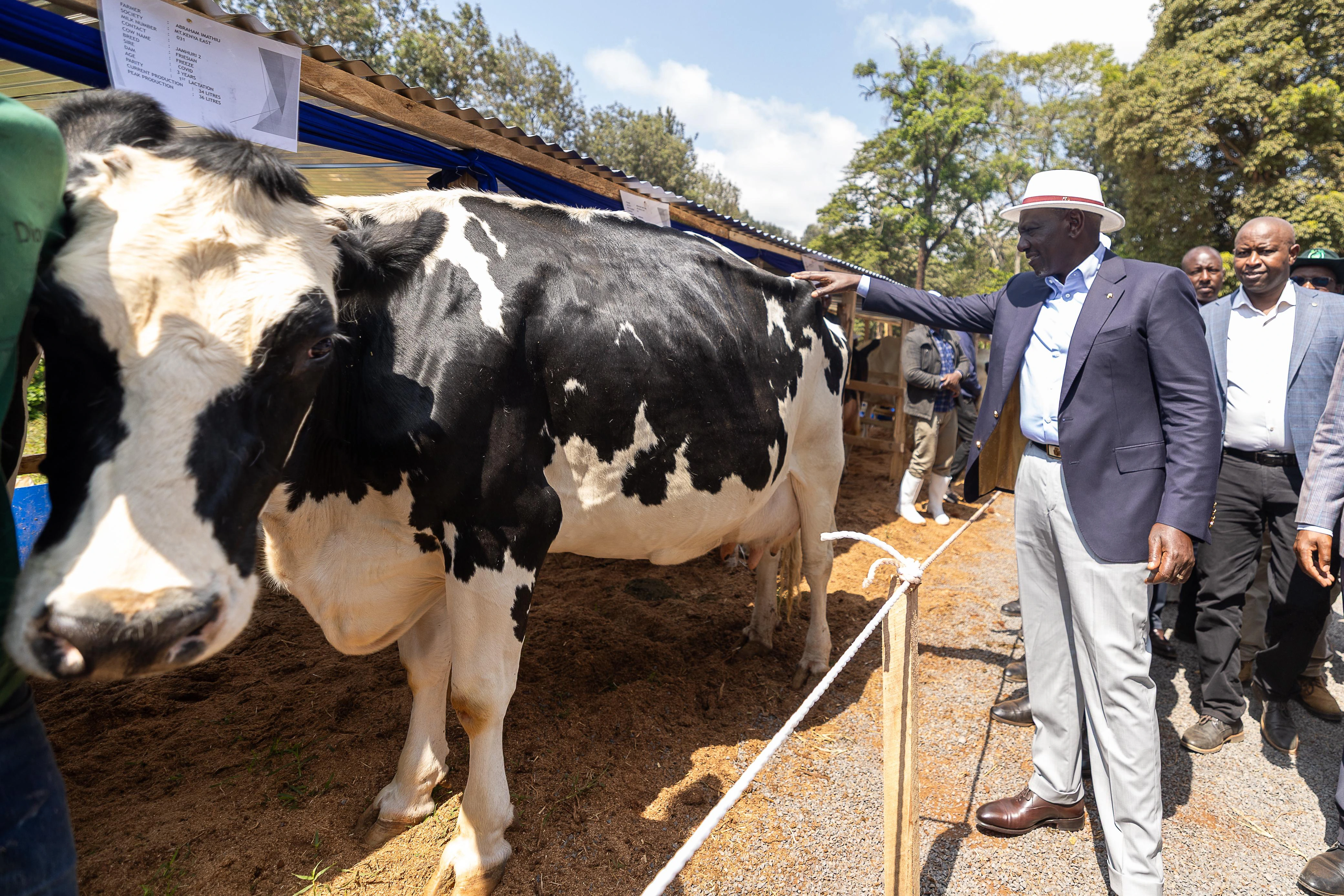 President William Ruto presides over the 10th Annual Dairy Farmers Field Day at the Meru ASK Showground_21.6.2025