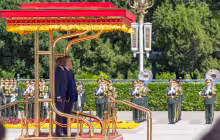 President William Ruto State Visit to China hosted by President Xi jinping in Beijing National Anthems